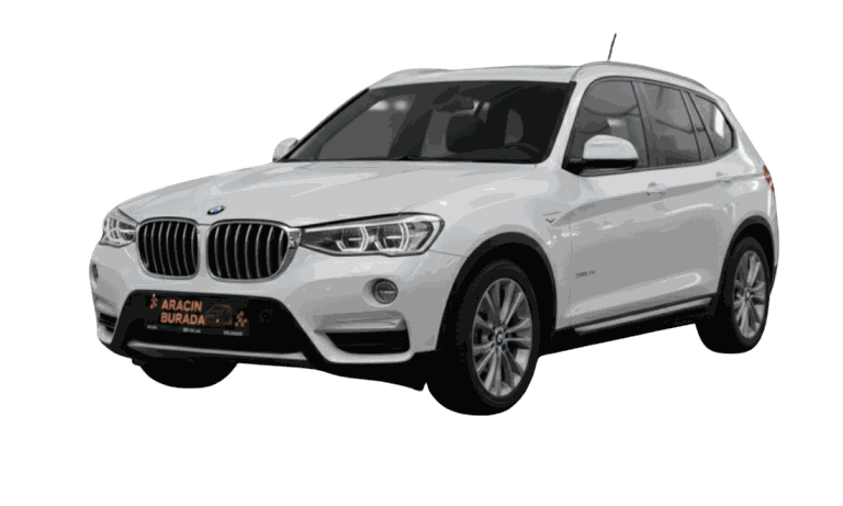 BMW X3 kiralık araç öne çıkan araç görseli