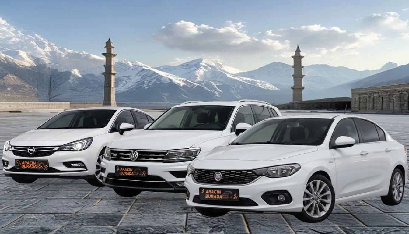 Erzurum Palandöken Rent a Car araç filosu