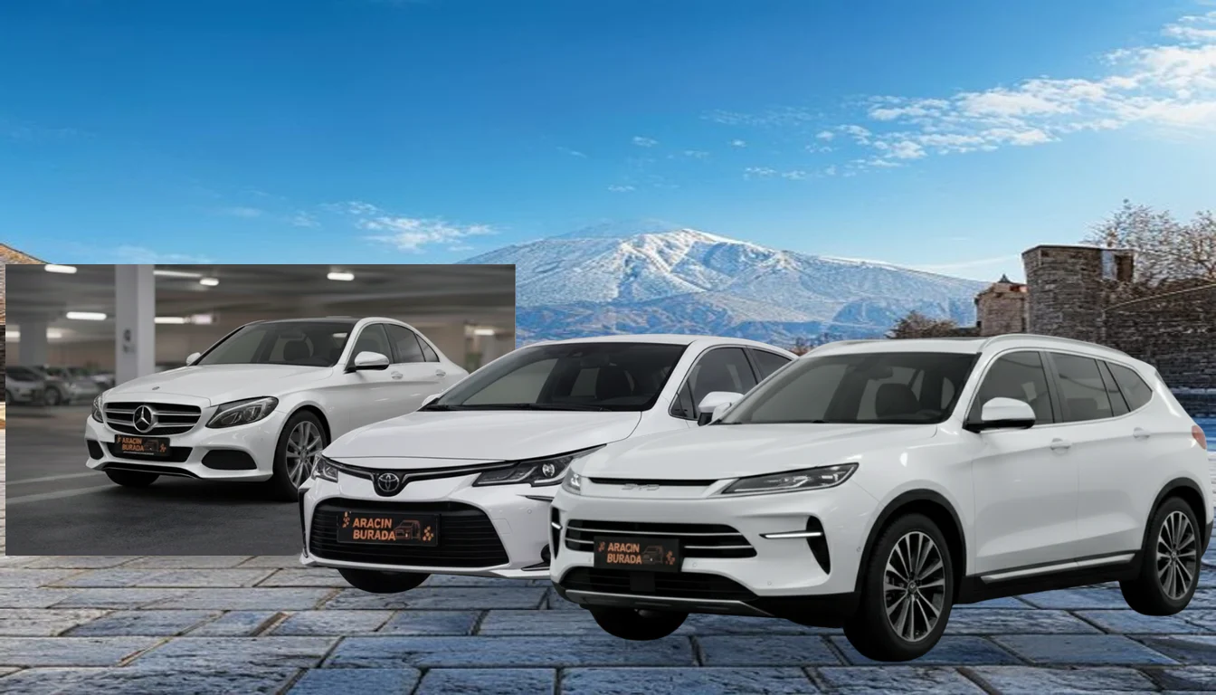 Kayseri Yeşilhisar Rent a Car araç filosu